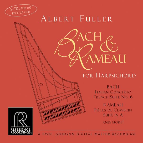Albert Fuller - Bach and Rameau for Harpsichord / CD Reference Recordings