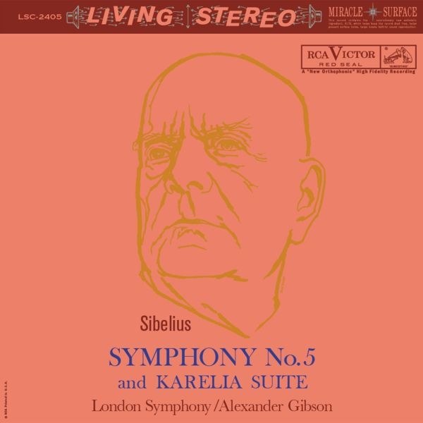 Gibson & London Symphony - Sibelius: Symphony No. 5 and Karelia Suite / CD Analogue Productions