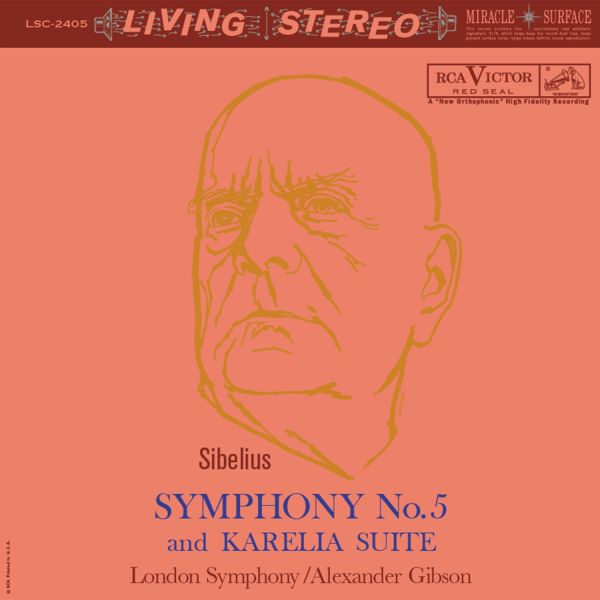 Gibson & London Symphony - Sibelius: Symphony No. 5 and Karelia Suite / CD Analogue Productions