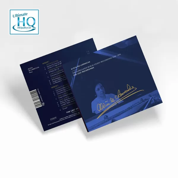 Alicia de Larrocha - The Unreleased Berlin Studio Recordings / CD The Lost Recordings