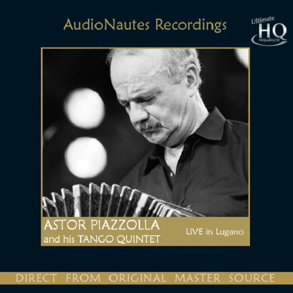Astor Piazolla and his Tango Quintet - Live in Lugano / CD AudioNautes
