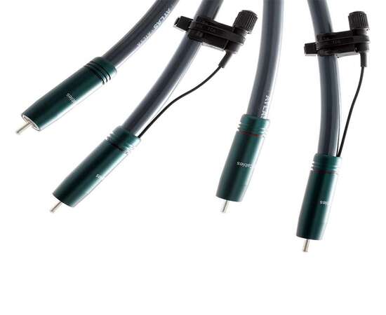 Atlas Cables Ailsa Ultra  Grun  RCA 1M