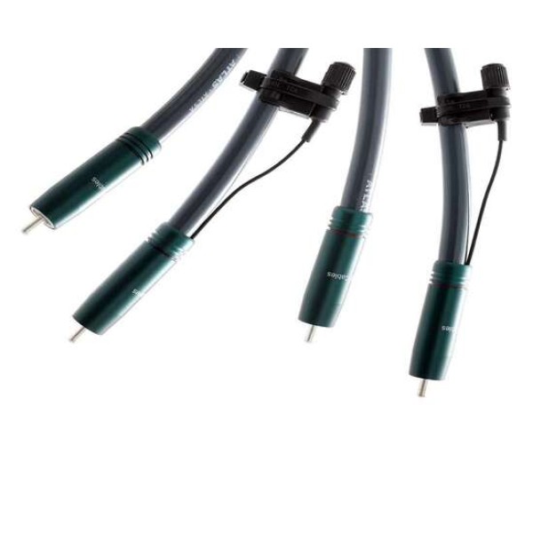 Atlas Cables Ailsa Ultra  Grun  RCA 2M