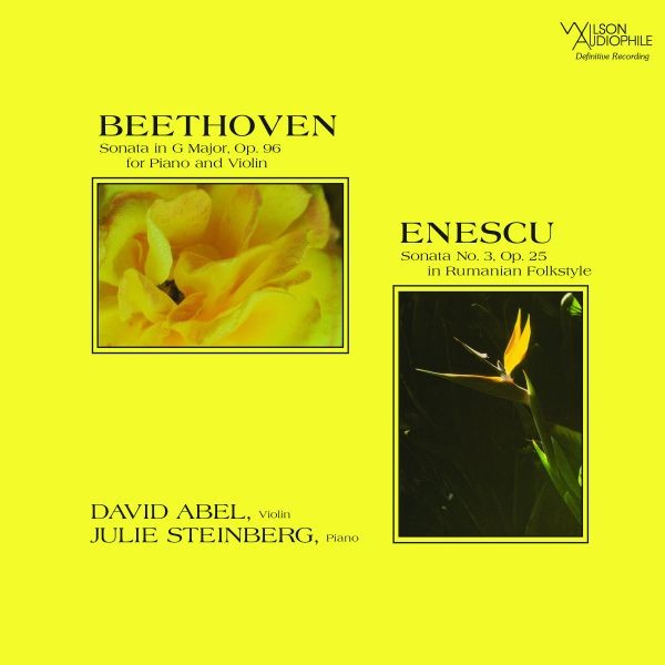 Beethoven: Sonata in G Major, op. 96 / Enescu: Sonata No. 3 op. 25 / CD Analogue Productions