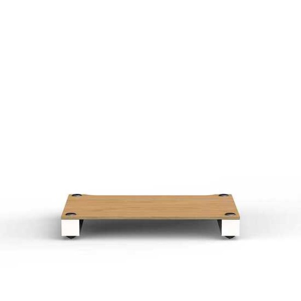 Block Hi Fi Stax 2G BASE -  Natural Ash Plywood / Satin White