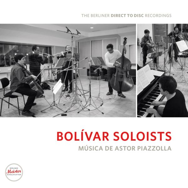Bolivar Soloists - Musica De Astor Piazolla / LP Berliner Meister Schallplatten