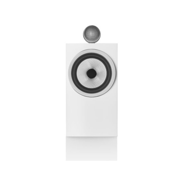 Bowers & Wilkins - 705 S3 Stand-Mount Speaker Satin White 