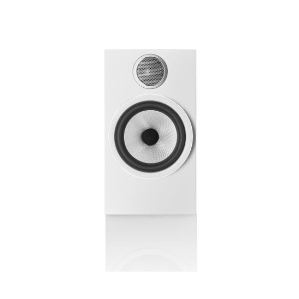 Bowers & Wilkins - 706 S3 Stand-Mount Speaker Satin White 