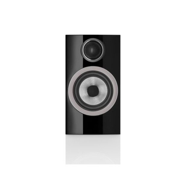 Bowers & Wilkins - 707 S3 Stand-Mount Speaker Gloss Black 