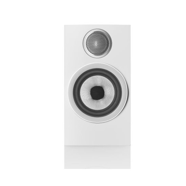 Bowers & Wilkins - 707 S3 Stand-Mount Speaker Satin White 