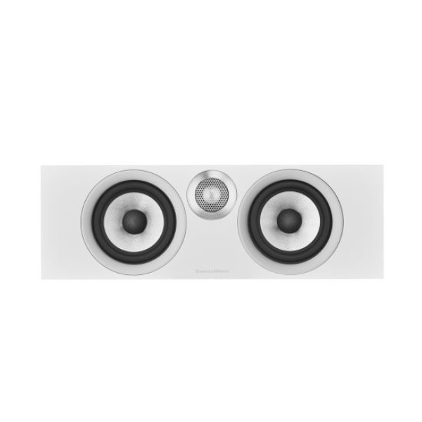 Bowers & Wilkins - HTM6 S3 White Compact Center Channel Speaker 