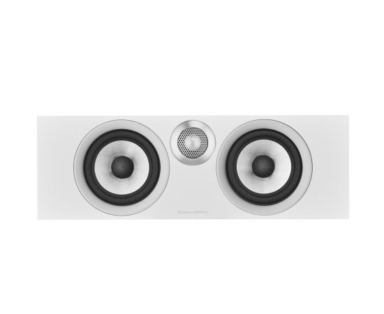 Bowers & Wilkins - HTM6 S3 White Compact Center Channel Speaker 