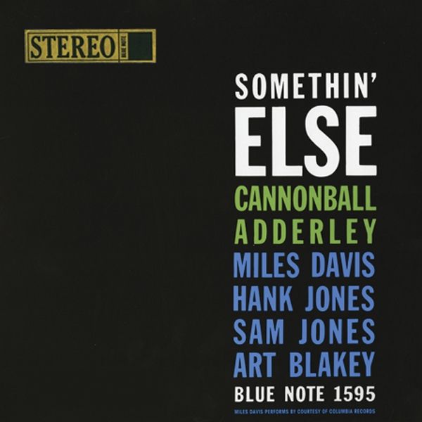Cannonball Adderley - Somethin' Else / CD Analogue Productions
