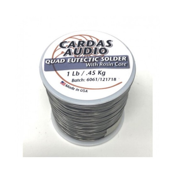 Cardas Quad Eutectic Roll Solder 0.45kg/1 lb