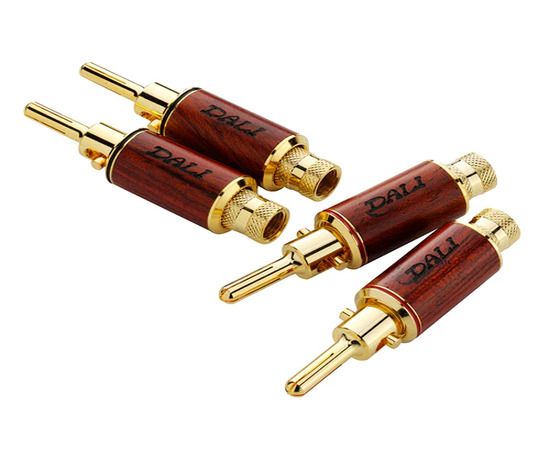 Dali Golden Banana Plugs (4 pcs)