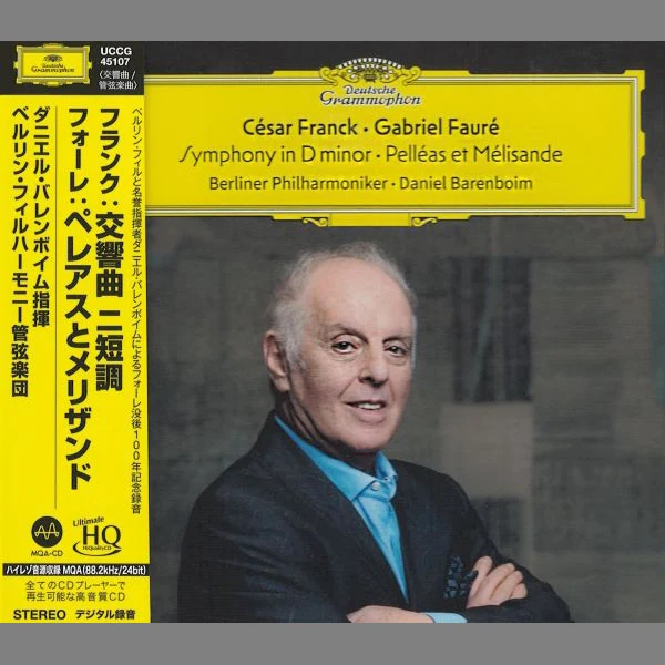 Daniel Barenboim & Berl. Philharmoniker- Franck: Symphony in D minor; Fauré: Pelléas et Mélisand