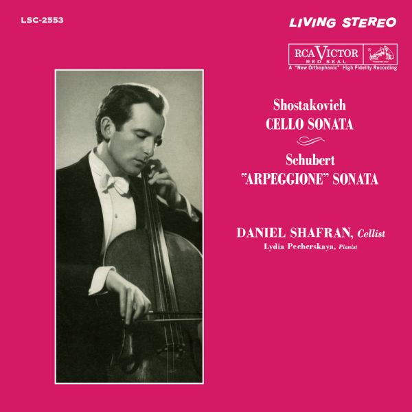 Daniel Shafran – Shostakovich: Cello Sonata; Schubert: Arpeggione Sonata / LP Analogphonic