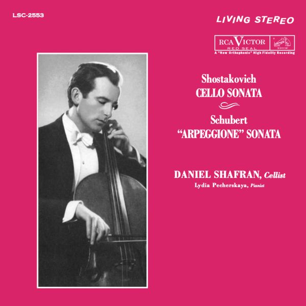 Daniel Shafran Shostakovich & Schubert Cello Sonata&Arpeggione Sonata/LP Analogue Productios