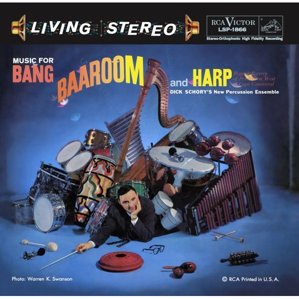 Dick Schory's New Percussion Ensemble-Music for Bang, Baaroom and Harp/ LP Analogue Productions