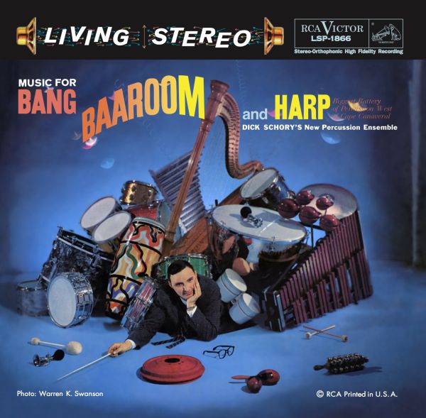 Dick Schory's New Percussion Ensemble-Music for Bang, Baaroom and Harp/ LP Analogue Productions