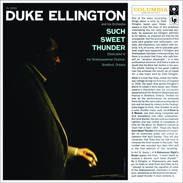Duke Ellington & Orchestra - Such Sweet Thunder / LP Pure Pleasure
