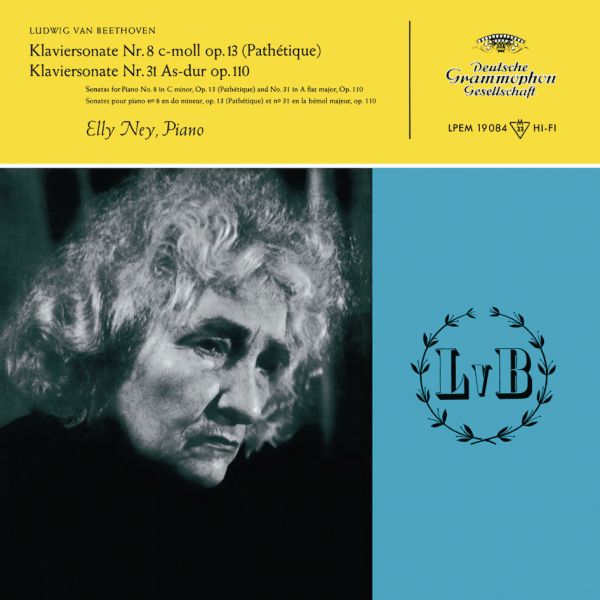 Elly Ney - Beethoven: Piano Sonatas Nos. 8, 14, 23, 31 / 2LP Analogphonic