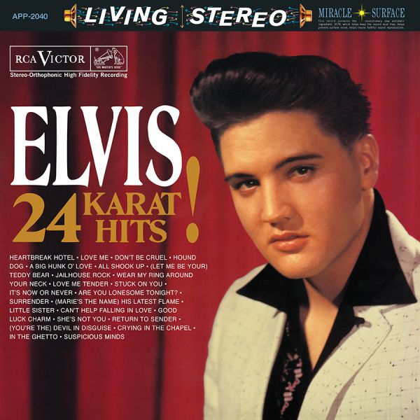 Elvis Presley - 24 Karat Hits! / CD Analogue Productions