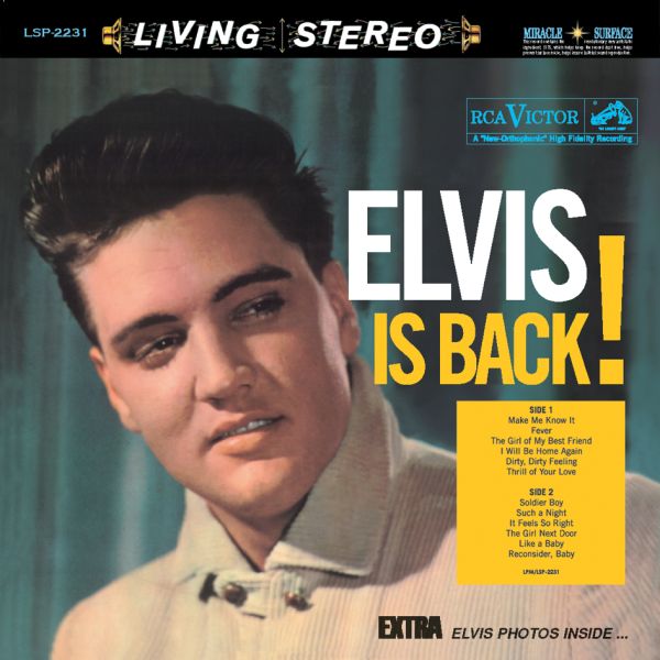 Elvis Presley - Elvis Is Back / LP Speakers Corner