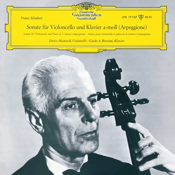 Enrico Mainardi - Schubert: Arpeggione Sonata in A minor, D821 / LP Analogphonic