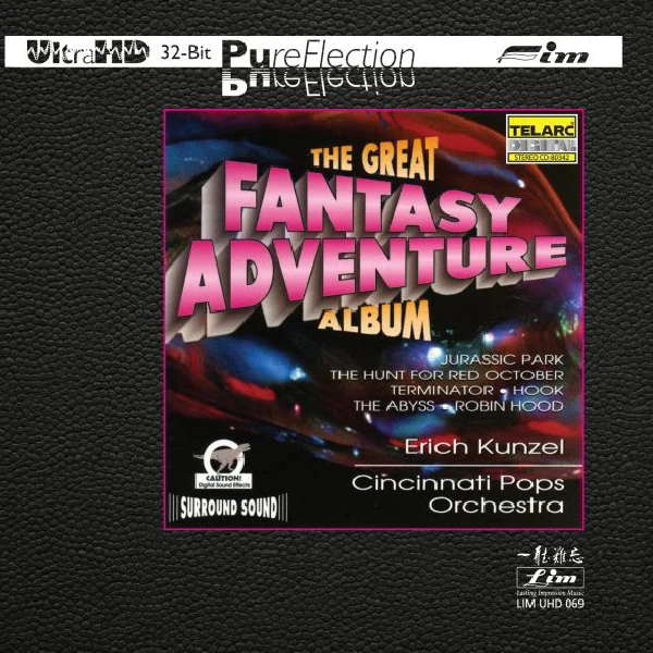 Erich Kunzel & Cincinnati Pops Orchestra: The Great Fantasy Adventure Album / CD LIM