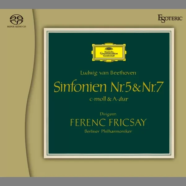 Ferenc Fricsay & Berliner Philharmoniker - Beethoven: Symphonies Nos. 3, 5 & 7 / CD Esoteric