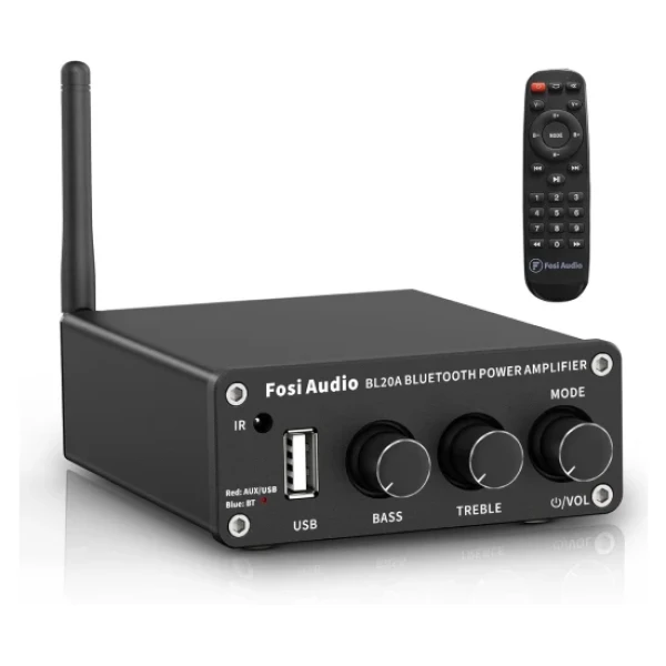 Fosi Audio BL20A Bluetooth USB Power Amplifier