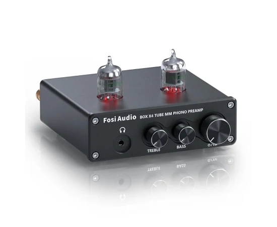 Fosi Audio Box X4 MM Phono Preamplifier Tube