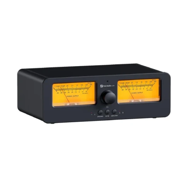 Fosi Audio LC30 VU Meter Amplifier Speaker Selector
