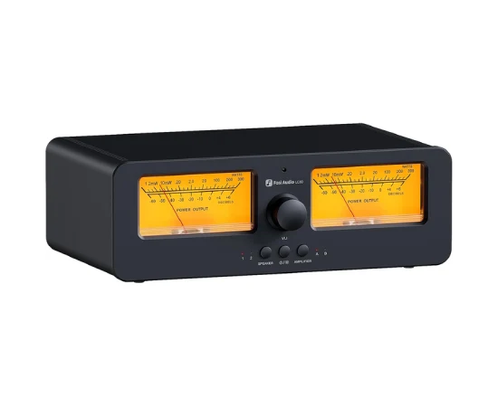 Fosi Audio LC30 VU Meter Amplifier Speaker Selector
