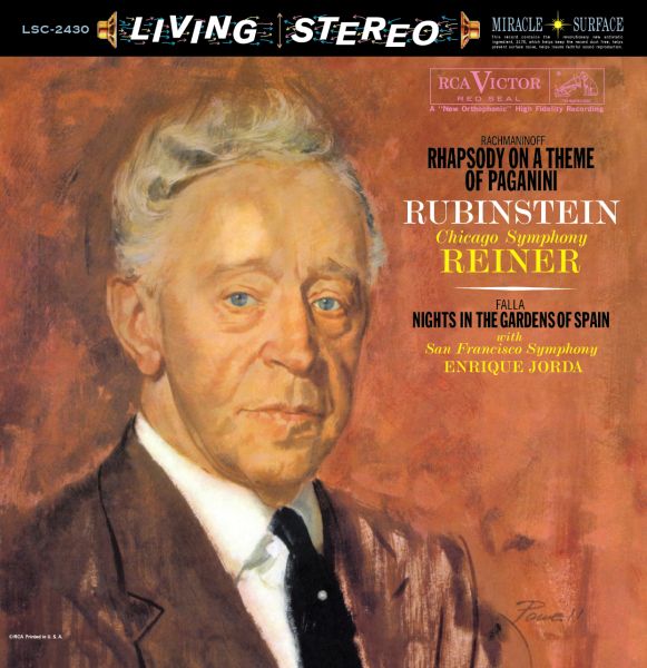Fritz Reiner & Chicago Symphony Orchestra Rhapsody on a Theme of Paganini / LP Analogue Prod