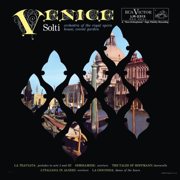 Georg Solti & Orchestra of the Royal Opera House, Covent Garden-Venice / CD Analogue Productions