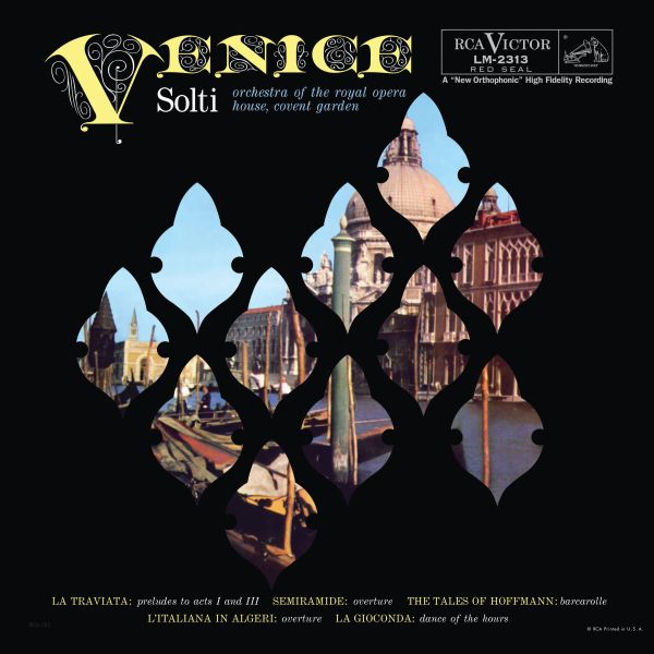 Georg Solti & Orchestra of the Royal Opera House, Covent Garden-Venice / CD Analogue Productions