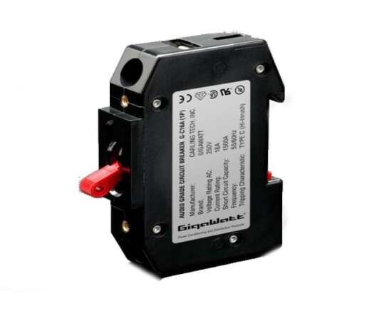 Gigawatt G-16A Installation Circuit Breaker