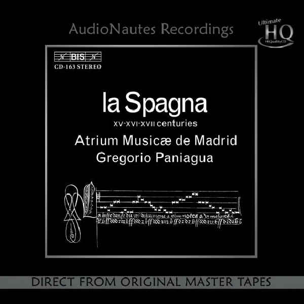 Gregorio Paniagua & Atrium Musicae de Madrid - La Spagna / CD AudioNautes