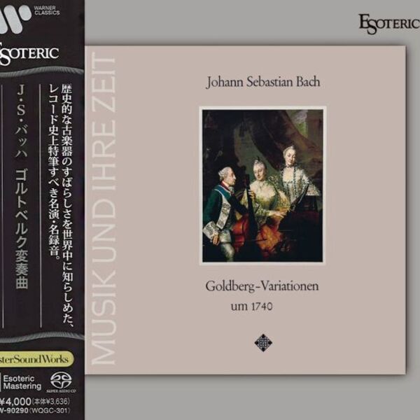 Gustav Leonhardt - J.S. Bach: Goldberg – Variationen um 1740 / CD Esoteric