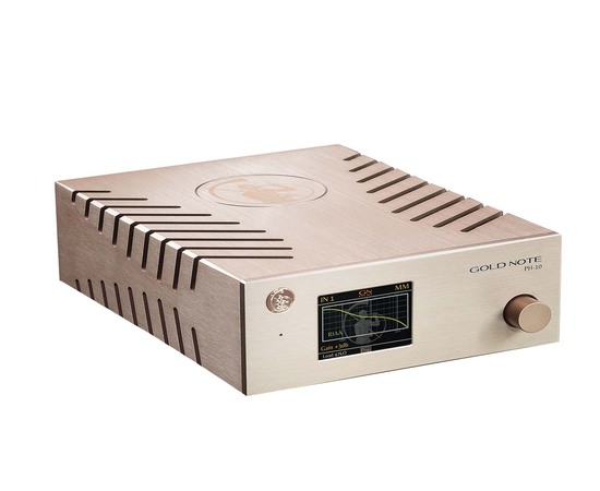 Gold Note PH-10 Phono Stage Gold