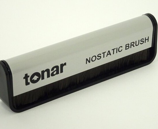 Tonar nostatic carbon fiber brush, cleaning record groove