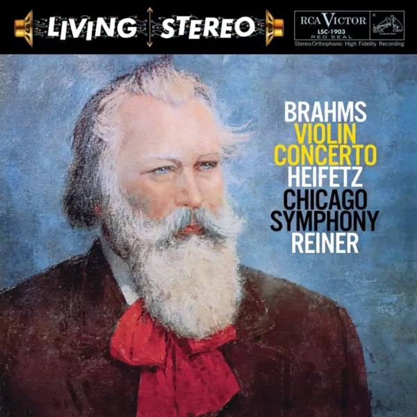 Jascha Heifetz-Fritz Reiner&Chicago Symphony Orchestra-Brahms: Violin Concerto/45RPM 2LP Analog
