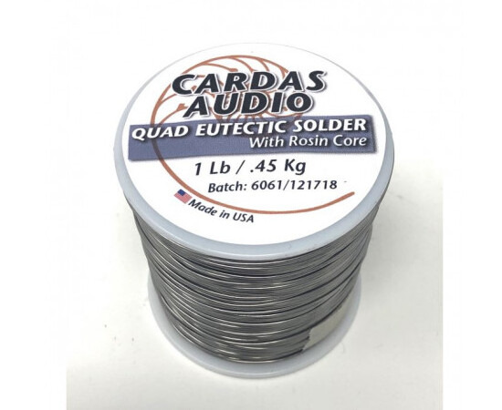 Cardas Quad Eutectic Roll Solder 0.45kg/1 lb