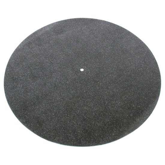 Tonar  Black Leather Turntable Mat