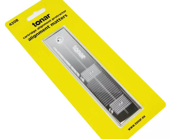 Tonar Cartridge Alignment Protractor