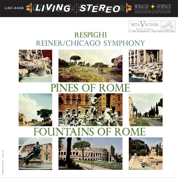 Fritz Reiner - Respighi: Pines Of Rome/Fountains Of Rome / 45RPM 2LP Analogue Productions