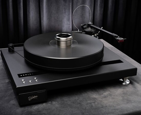 J.Sikora Turntables - Aspire with Aspire 9" tonearm Black (With linear power supply)