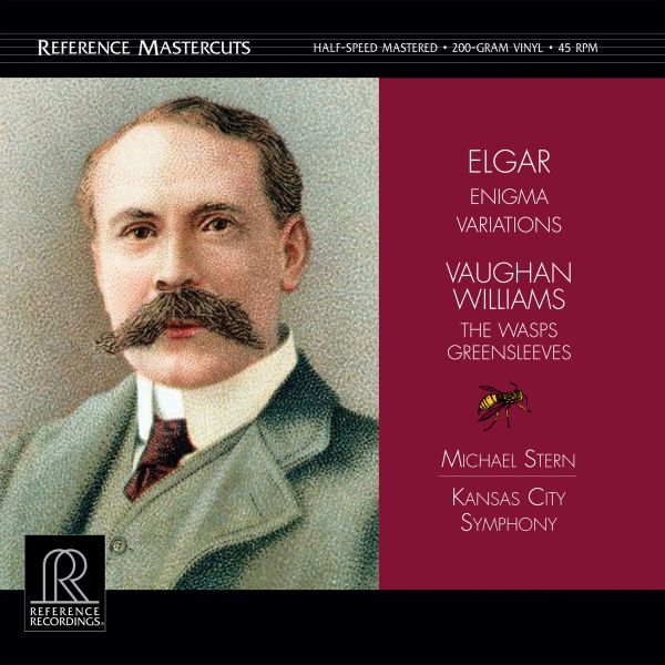 Michael Stern & Kansas City Symphony: Edward Elgar / Vaughan Williams / 45RPM 2LP